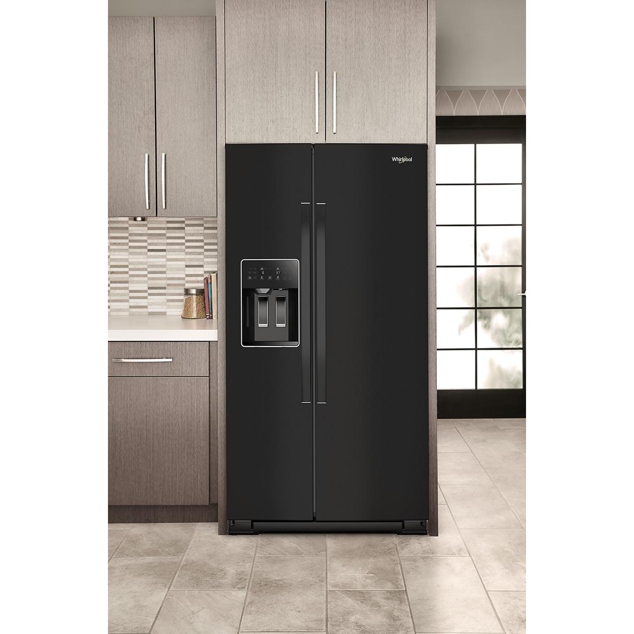 Whirlpool 36-inch, 28 cu. ft. Side-by-Side Refrigerator with Water and Ice Dispenser WRSF5536RB IMAGE 9