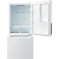 AVIVA 18.7 cu. ft. Freestanding Bottom Freezer Refrigerator with LED Lighting ARBM188WE4 IMAGE 2