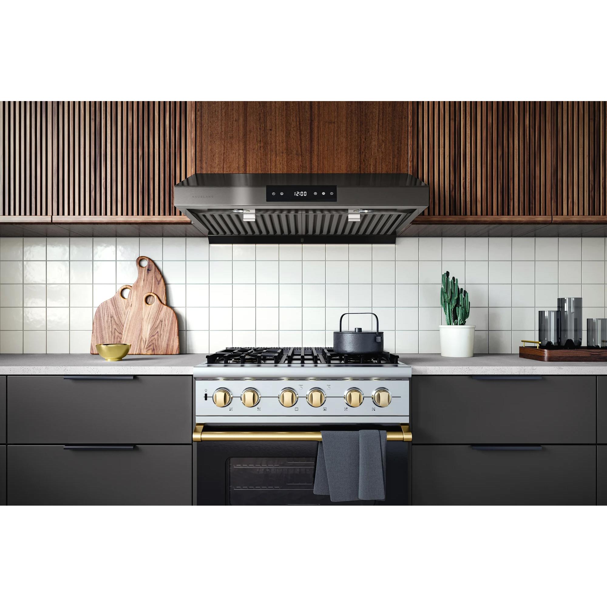 Hauslane 30-inch Chef Standard Range Hood UC-PS18BSS-30 IMAGE 8
