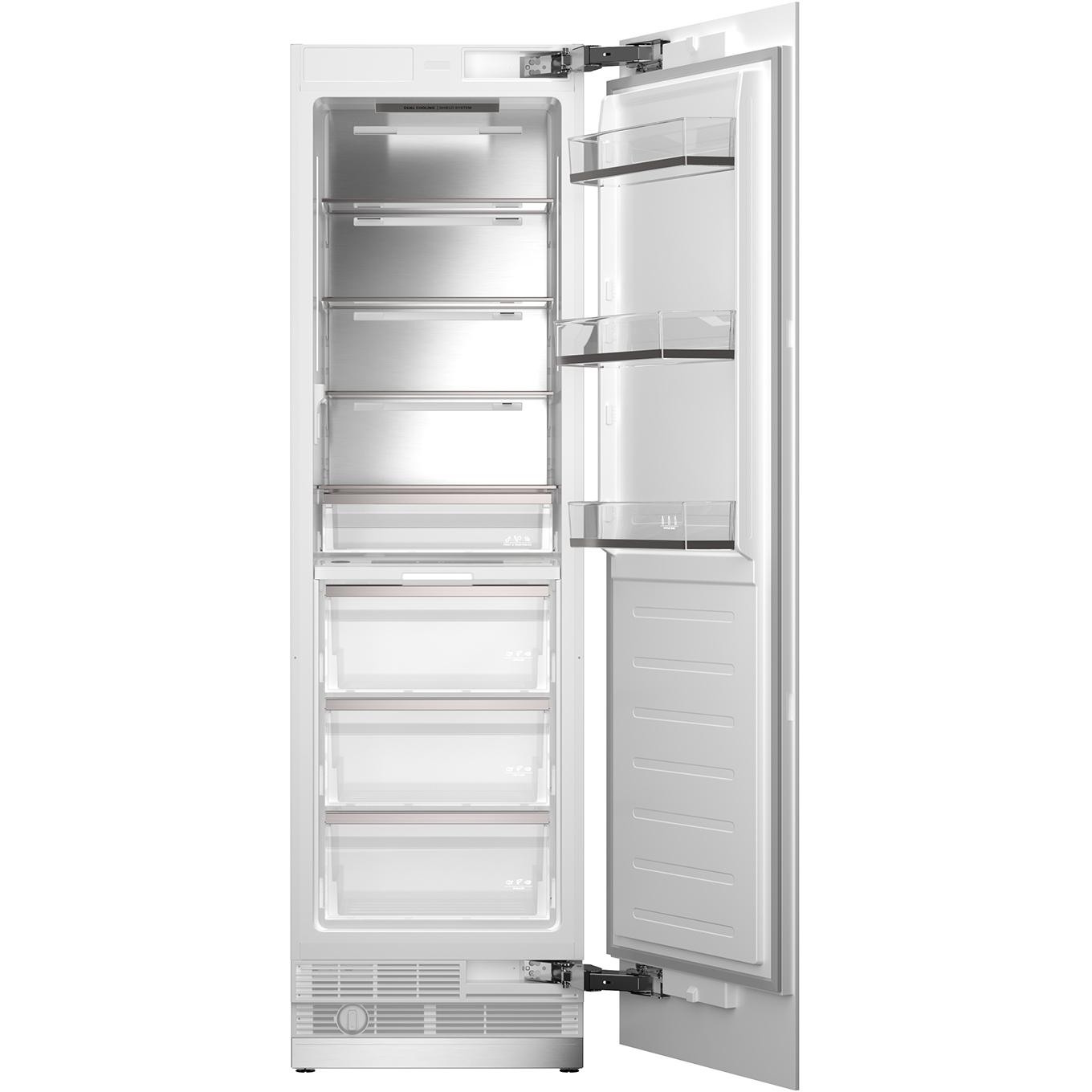 Bertazzoni 24-inch Built-in Refrigerator Column with internal water dispenser REF24RCBPNV IMAGE 1