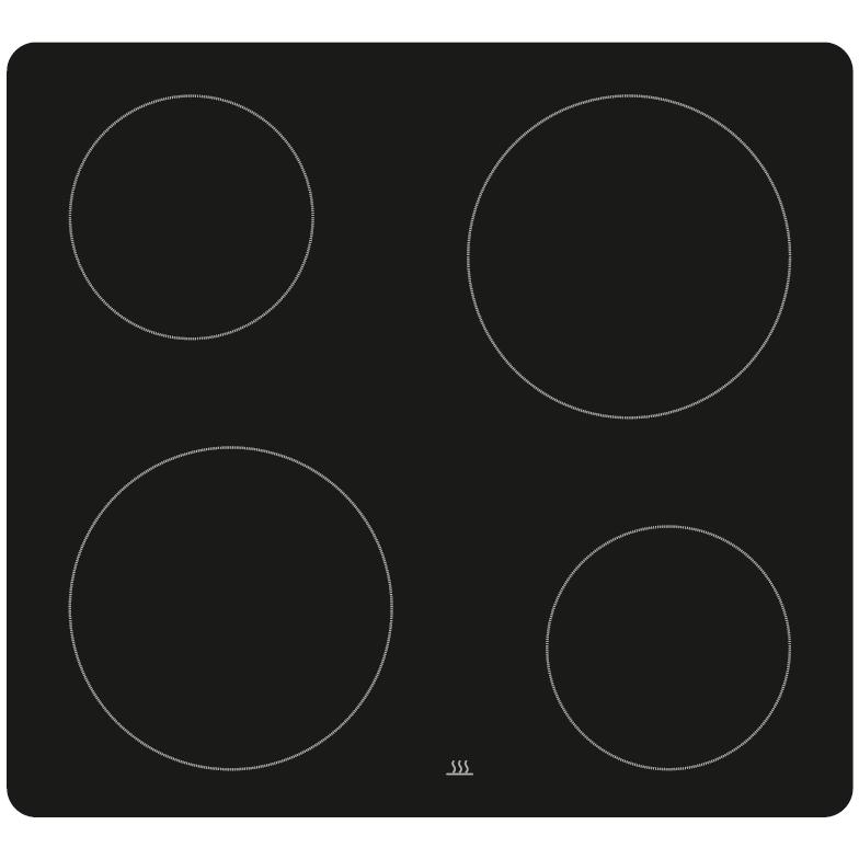AVIVA 24-inch Freestanding Electric Range with True Convection Technology ACRE24CSB IMAGE 2