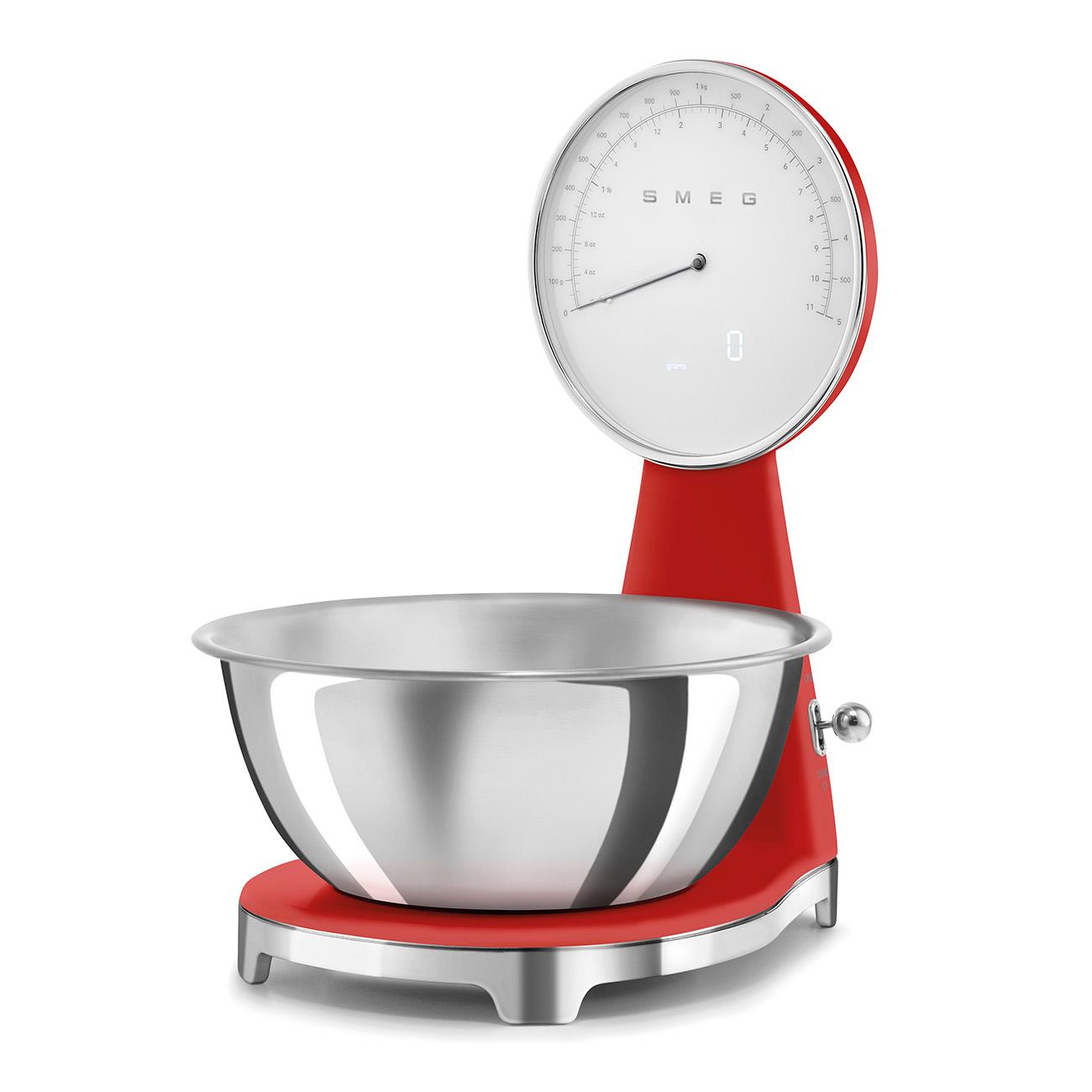 Smeg Analog and digital Kitchen Scale KSF01RDWW IMAGE 5
