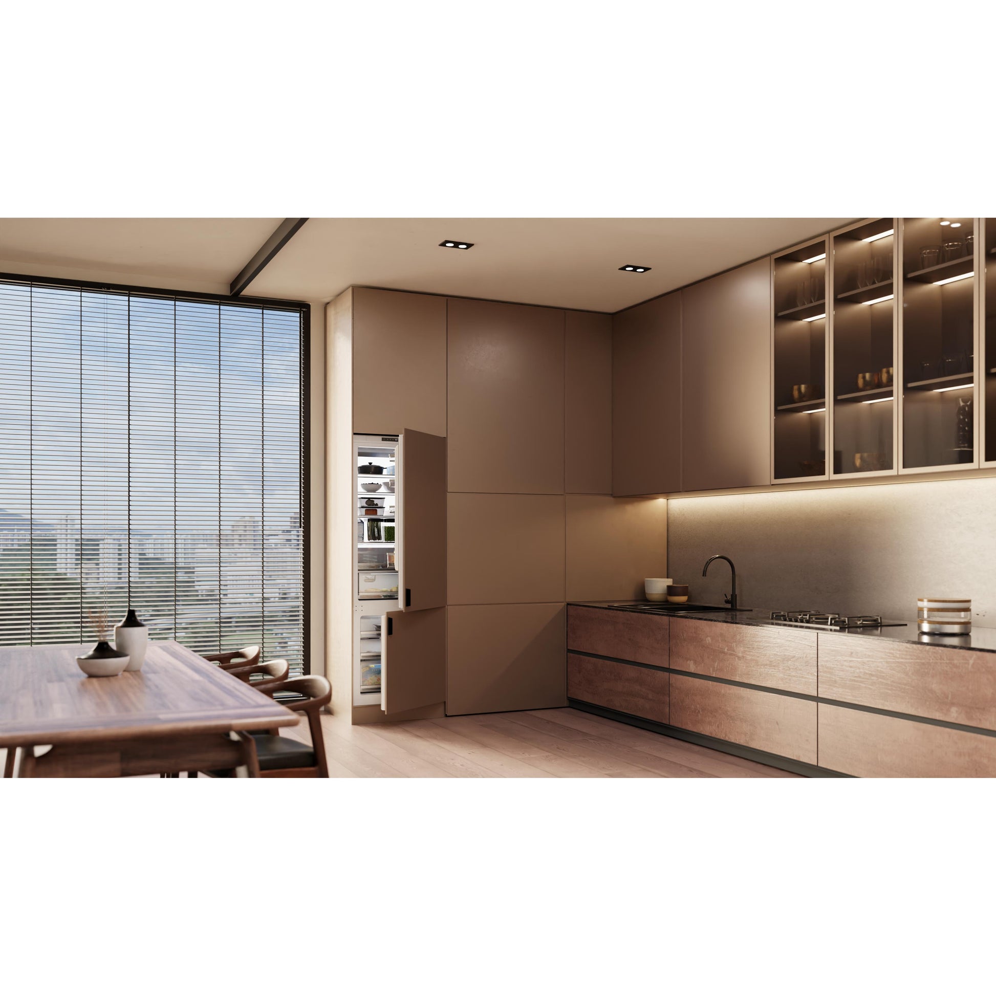 Elica Dolomite 28-inch Built-In Bottom-Mount Refrigeration ER28SRB12XPR IMAGE 6