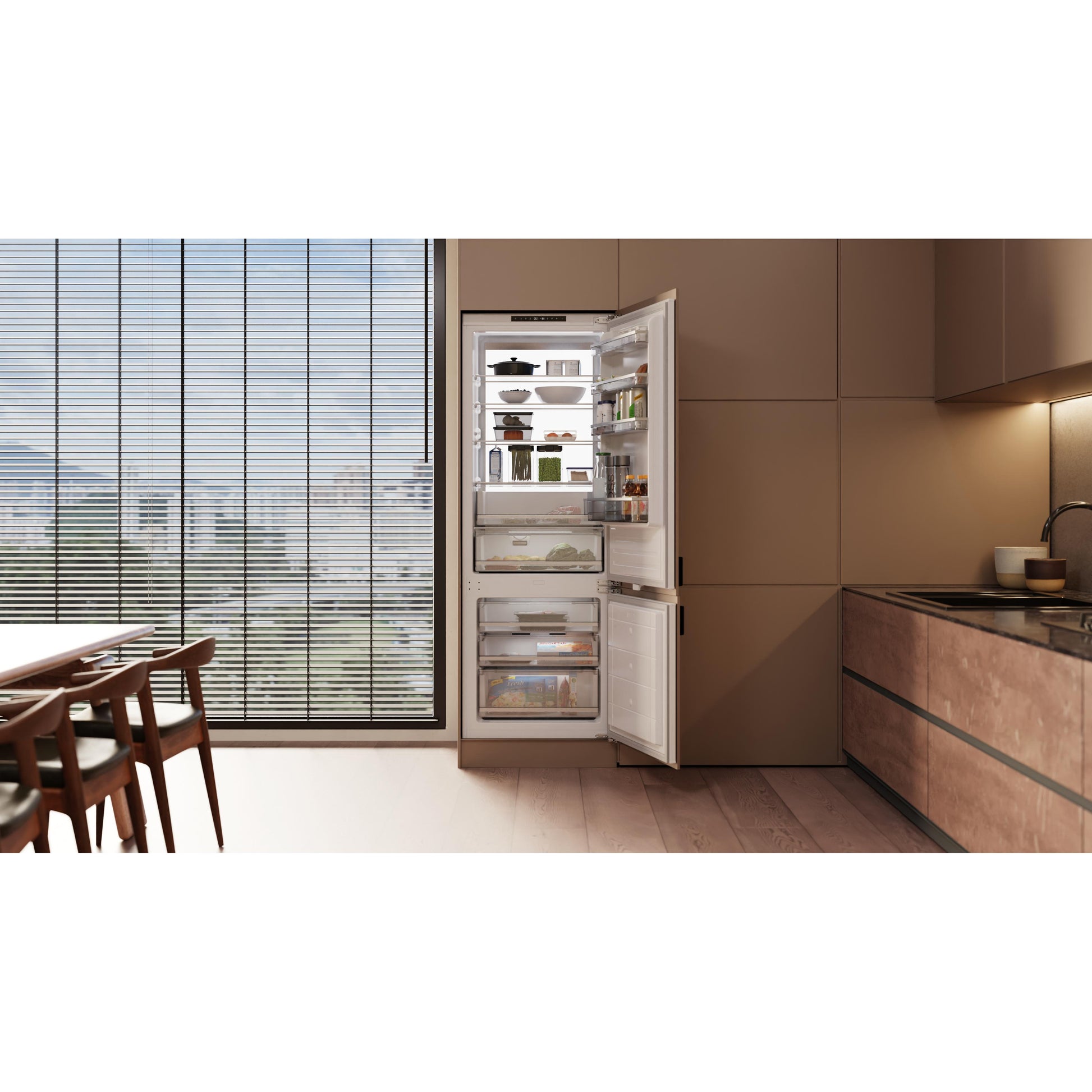 Elica Dolomite 28-inch Built-In Bottom-Mount Refrigeration ER28SRB12XPR IMAGE 8