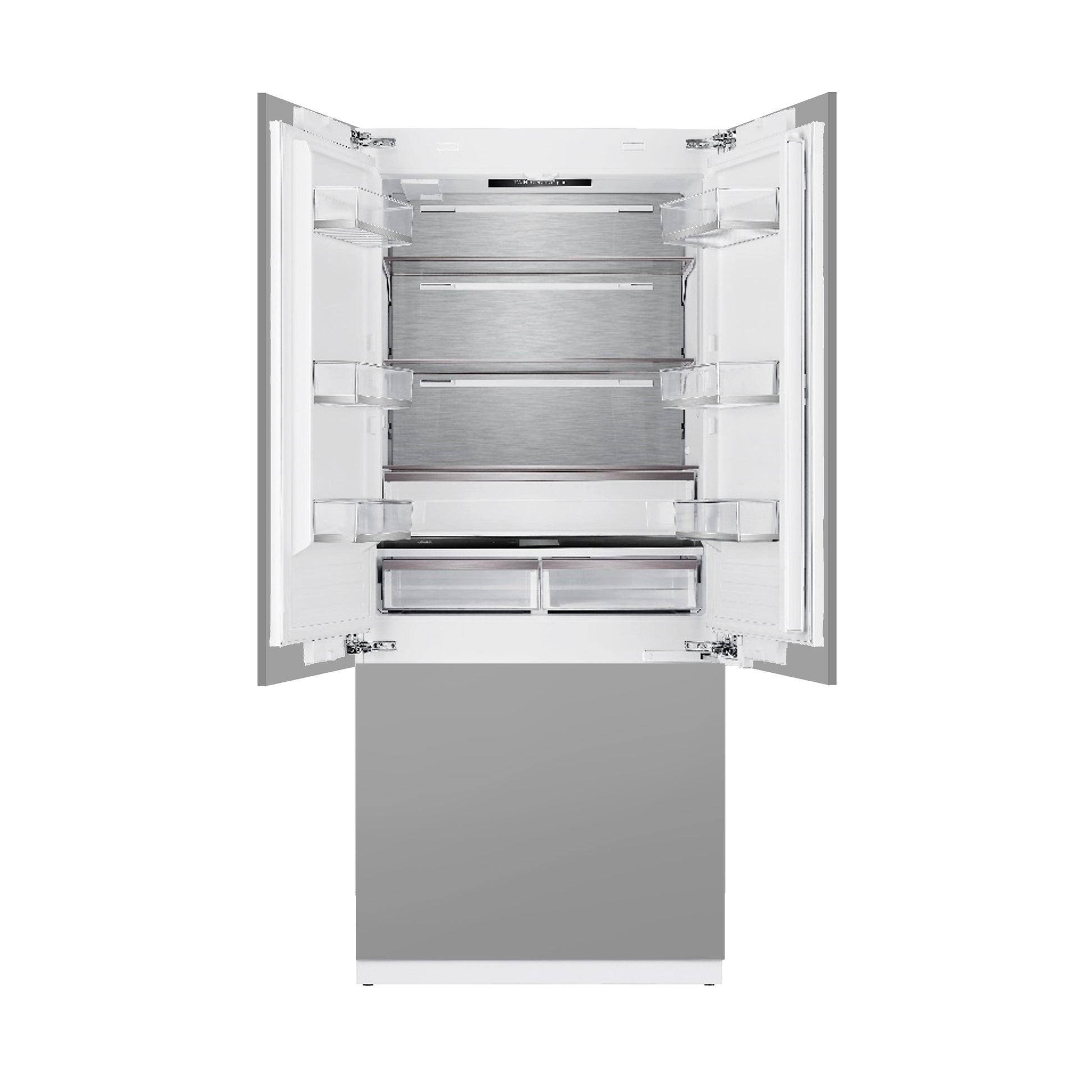 Elica Dolomite 36-inch Built-In French Door Bottom-Mount Refrigeration ER36FRB19IPR IMAGE 2