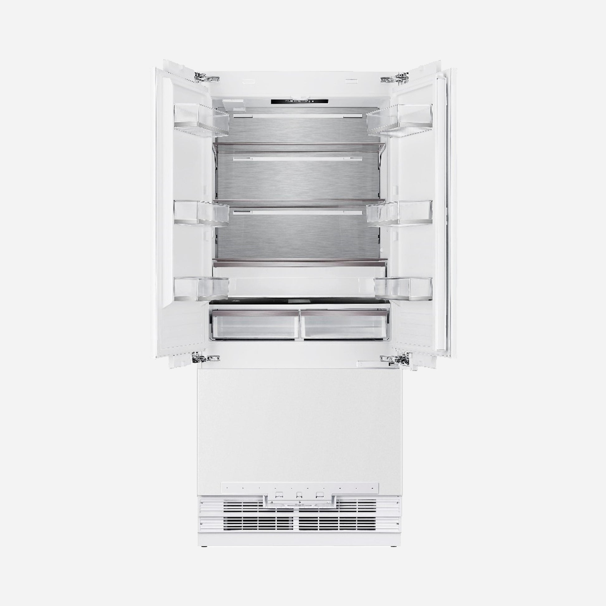 Elica Dolomite 36-inch Built-In French Door Bottom-Mount Refrigeration ER36FRB19IPR IMAGE 4