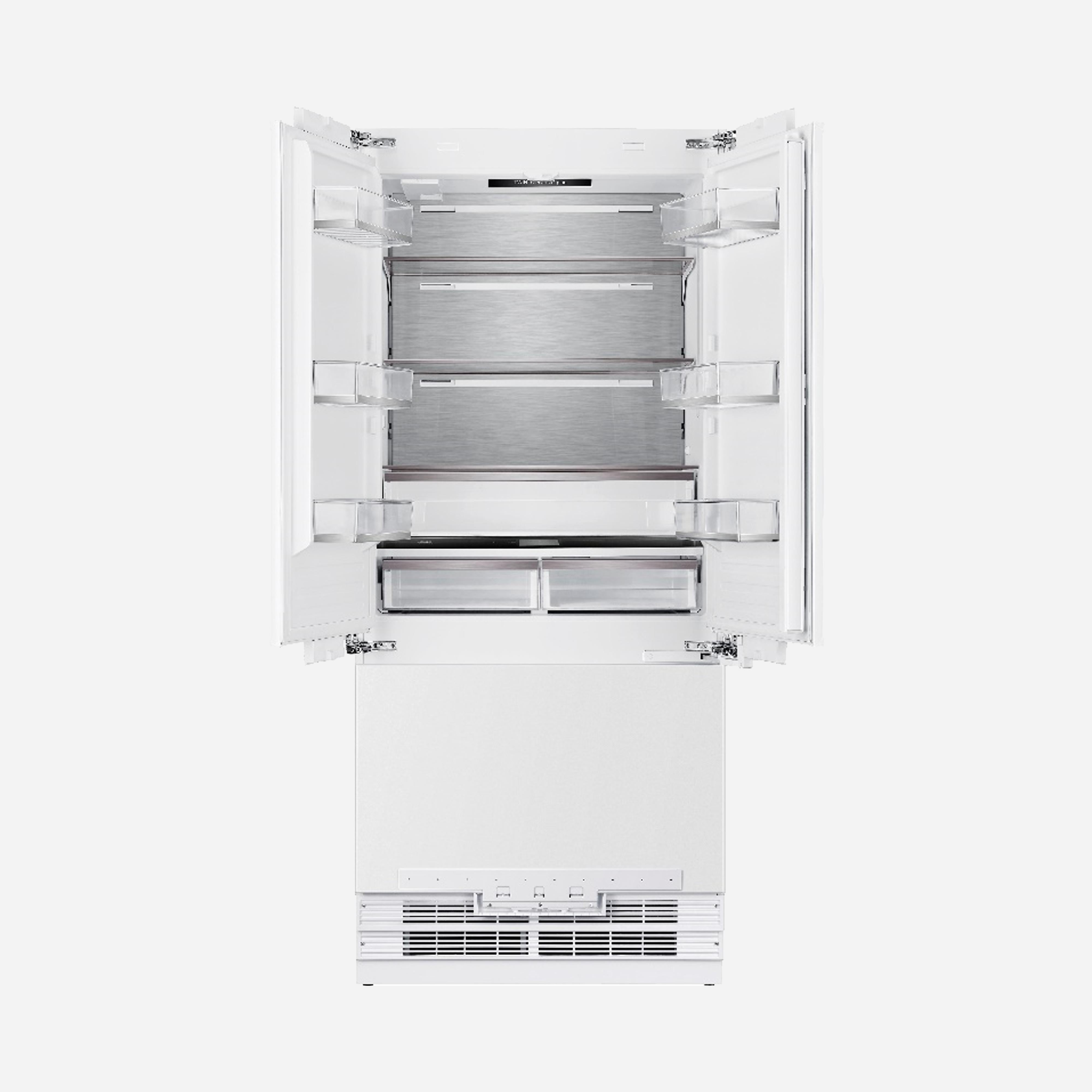 Elica Dolomite 36-inch Built-In French Door Bottom-Mount Refrigeration ER36FRB19IPR IMAGE 4