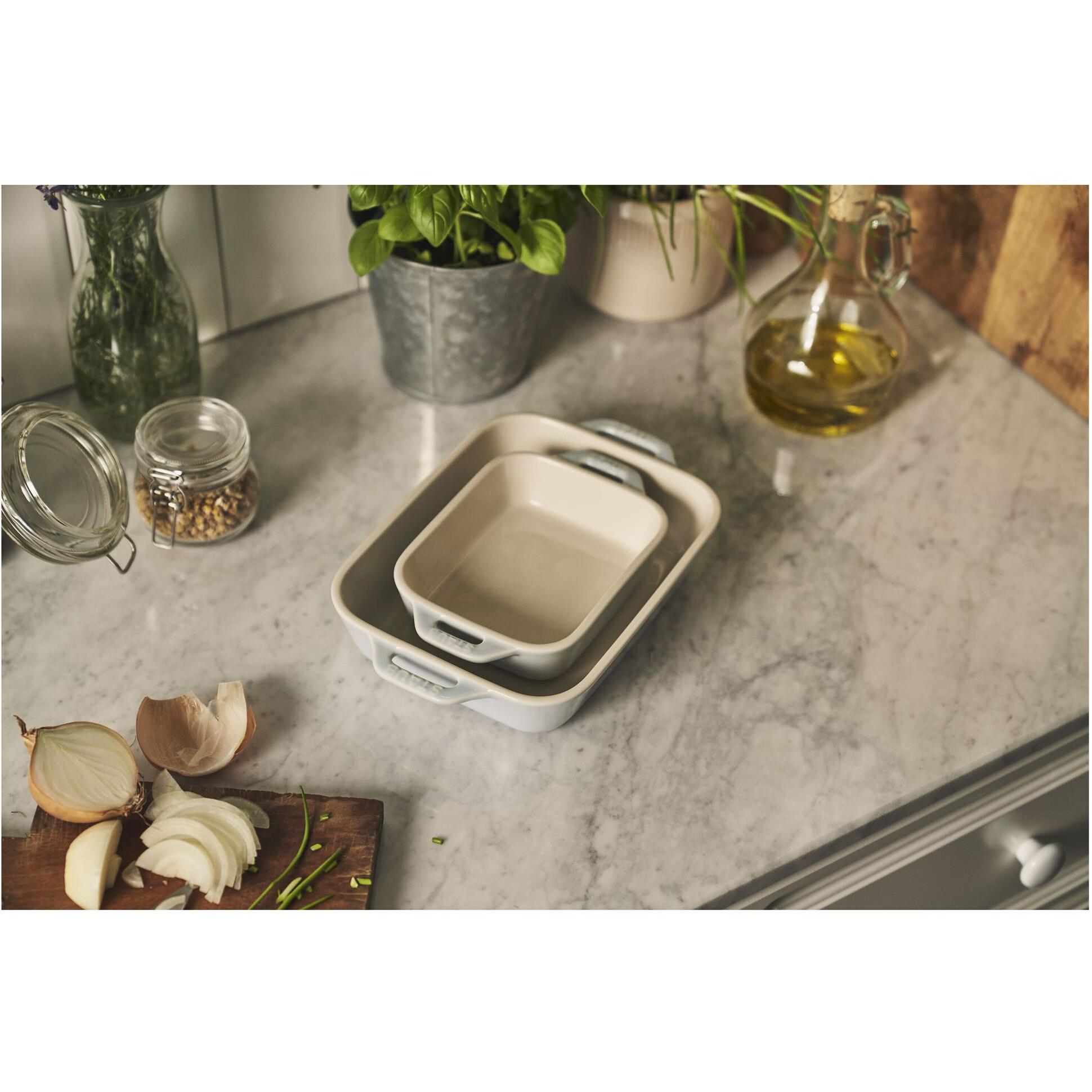 Staub 2-Piece Rectangular Baking Dish Set 1029456 IMAGE 2