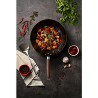 Zwilling Dragon 30 cm Carbon Steel Wok 1029791 IMAGE 2