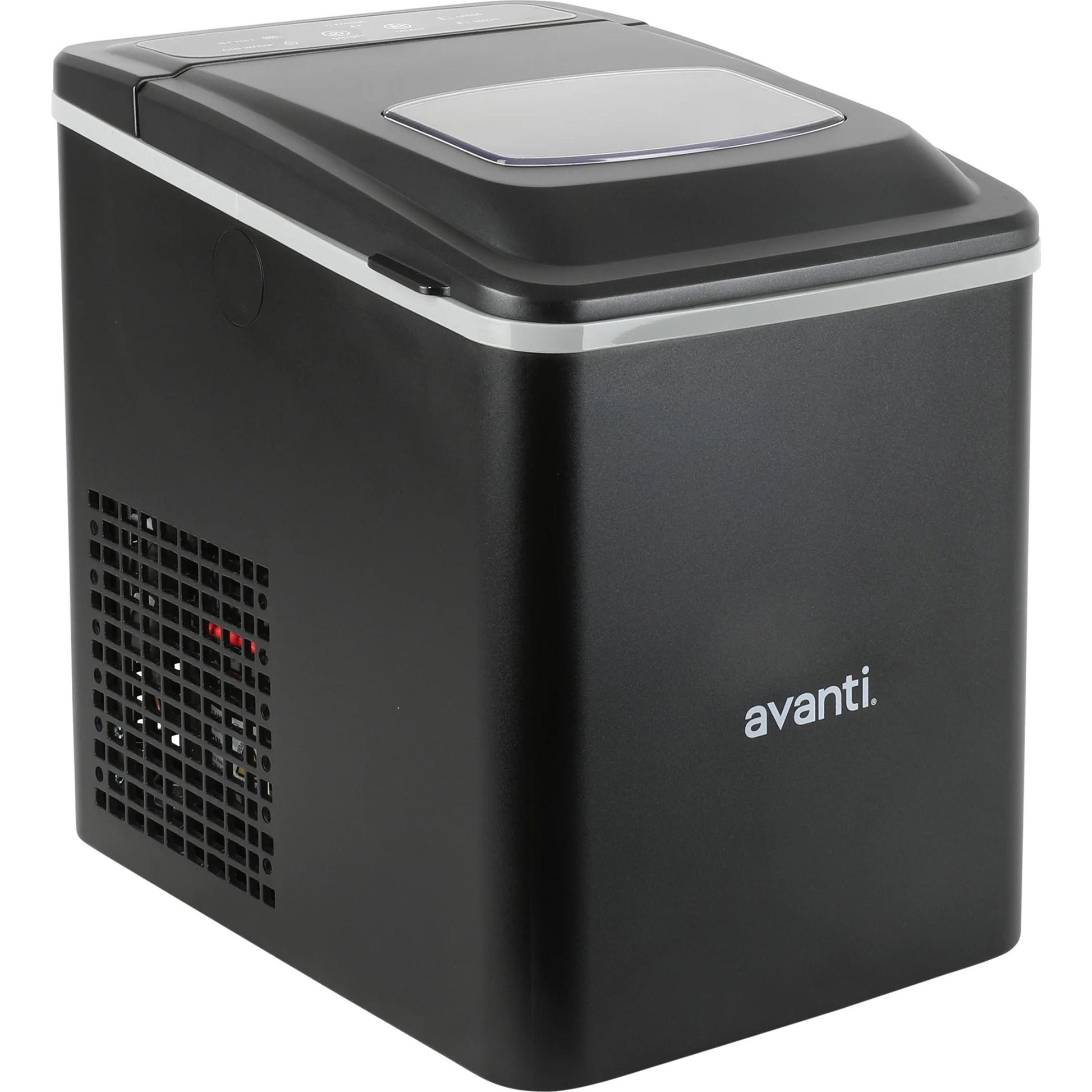 Avanti Mighty Ice Countertop Bullet Ice Maker AVIM2625BK IMAGE 1
