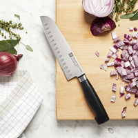 Zwilling Four Star 7-inch Santoku Knife 1001635 IMAGE 2