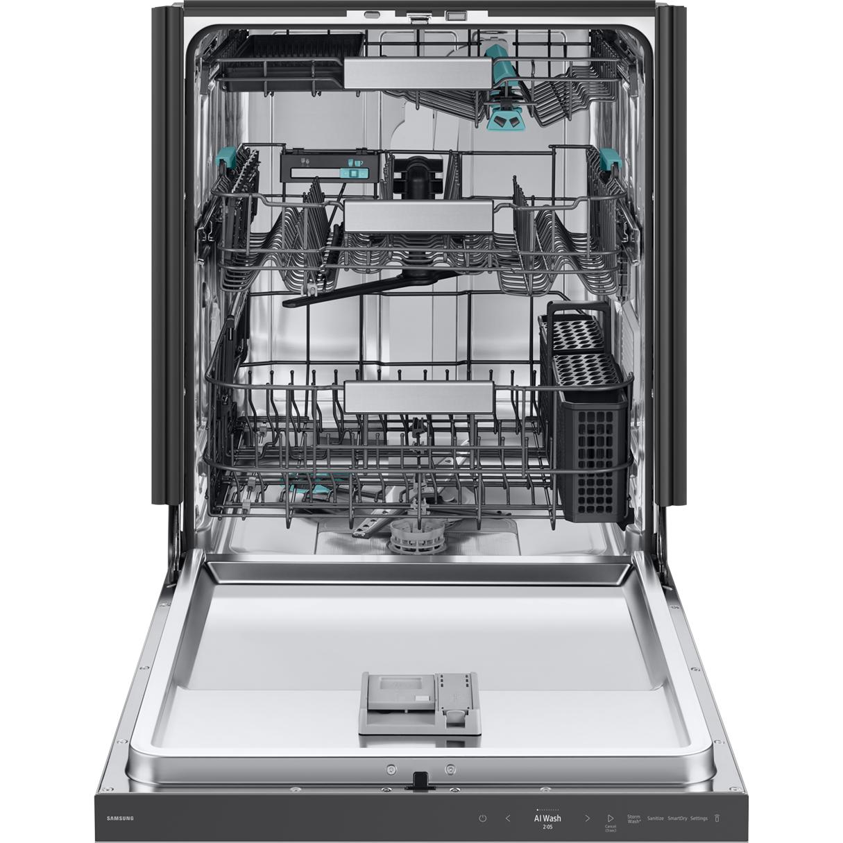 Samsung 24-inch Built-In Dishwasher with Third Rack DW90F89T0USRAA IMAGE 2