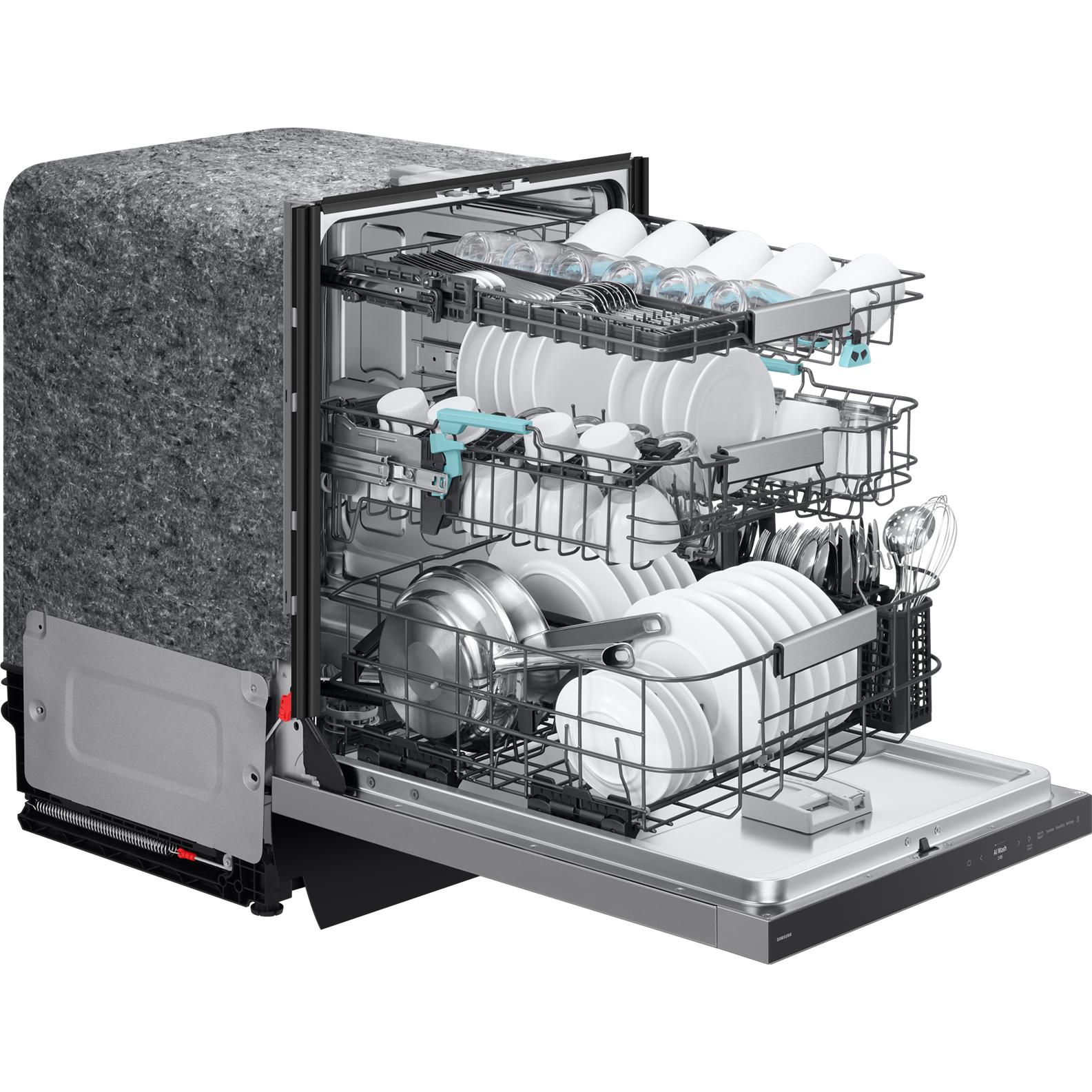Samsung 24-inch Built-In Dishwasher with Third Rack DW90F89T0USRAA IMAGE 6
