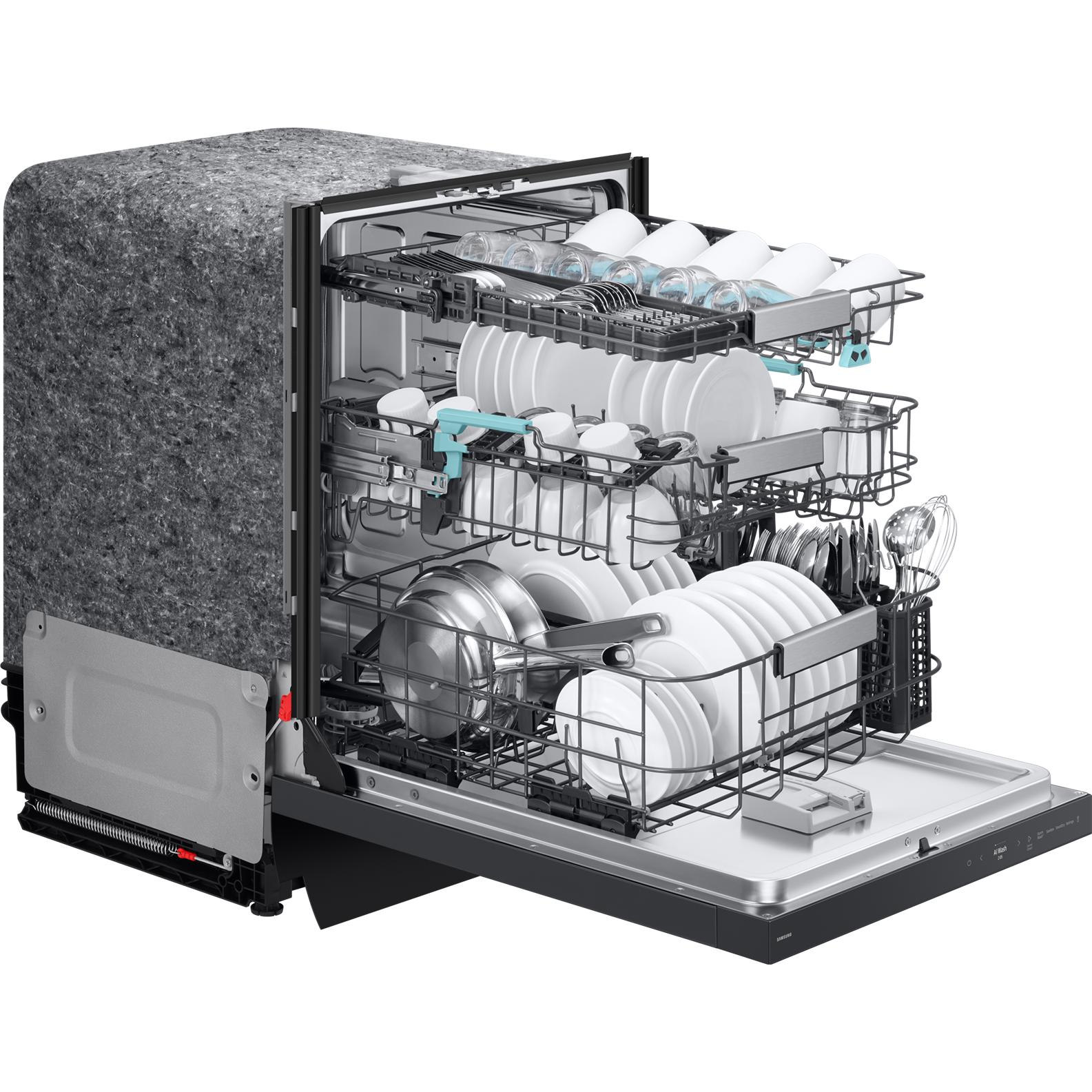 Samsung 24-inch Built-In Dishwasher with Third Rack DW90F89T0UMTAA IMAGE 5