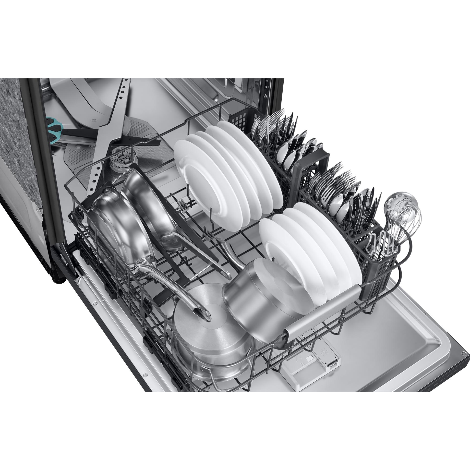 Samsung 24-inch Built-In Dishwasher with Third Rack DW90F89T0UMTAA IMAGE 9