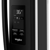 Whirlpool 36-inch, 31 cu.ft. French Door Refrigerator with Interior Water Dispenser WRFF3336SB IMAGE 4