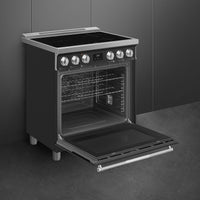 Smeg 30-inch Freestanding Induction Range SPR30UIMAN IMAGE 4