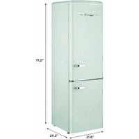 Unique Appliances 22-inch, 10 cu. ft. Solar Bottom Freezer Refrigerator UGP-275L LG DC IMAGE 7
