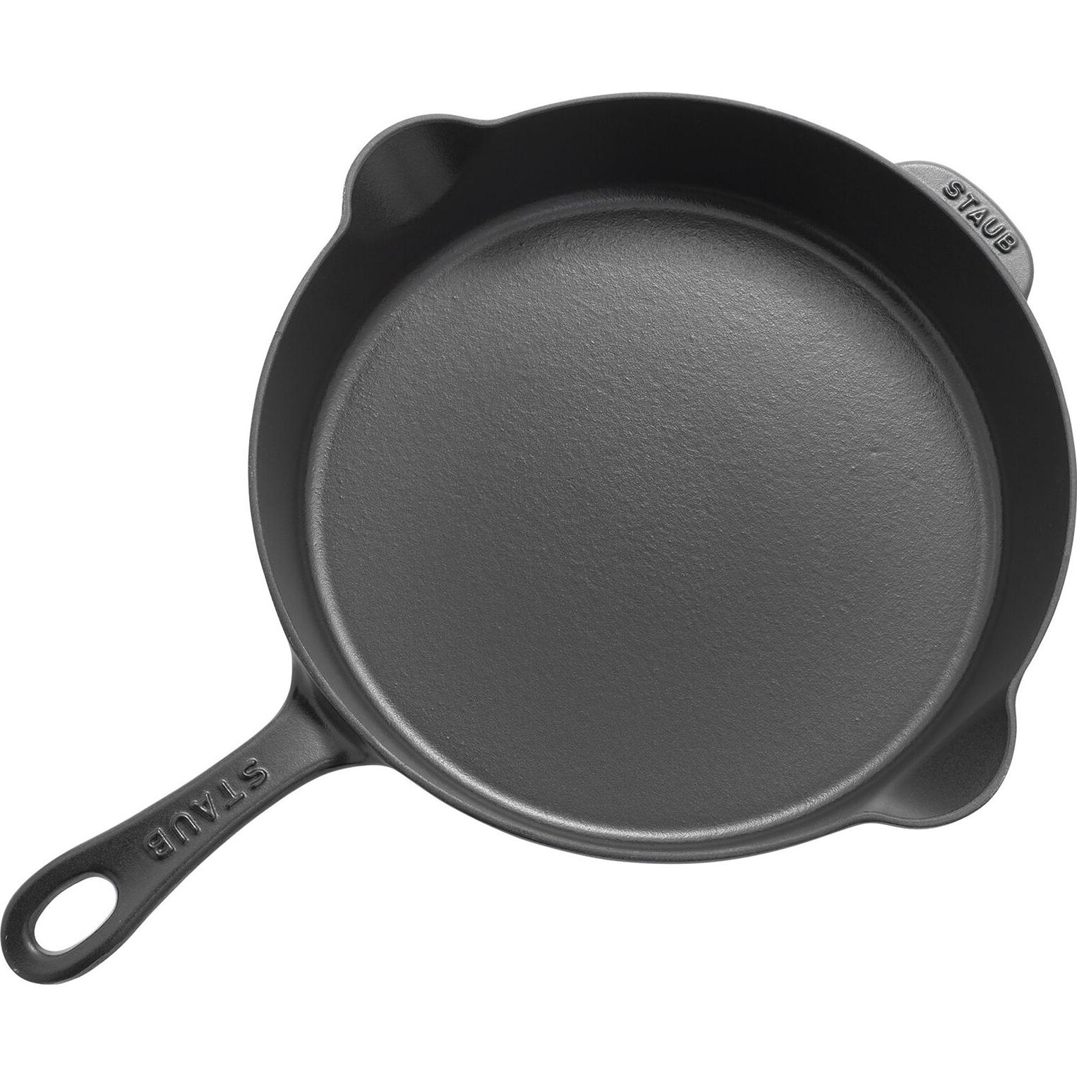 Staub 8.5-inch Cast Iron Traditional Deep Frypan 1029475 IMAGE 2