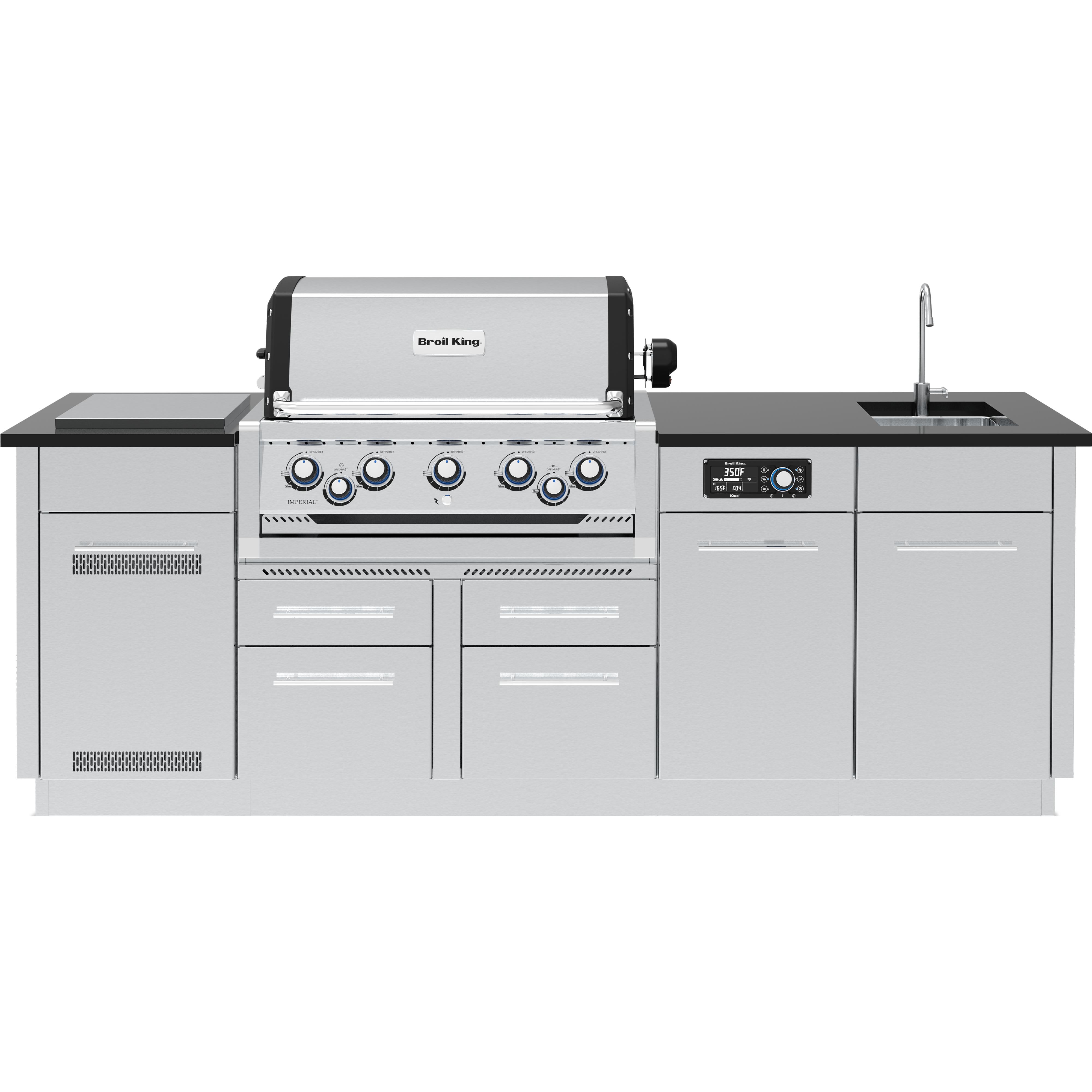 Broil King Imperial QS 590iE iQue Island Gas Grill 696844E IMAGE 1