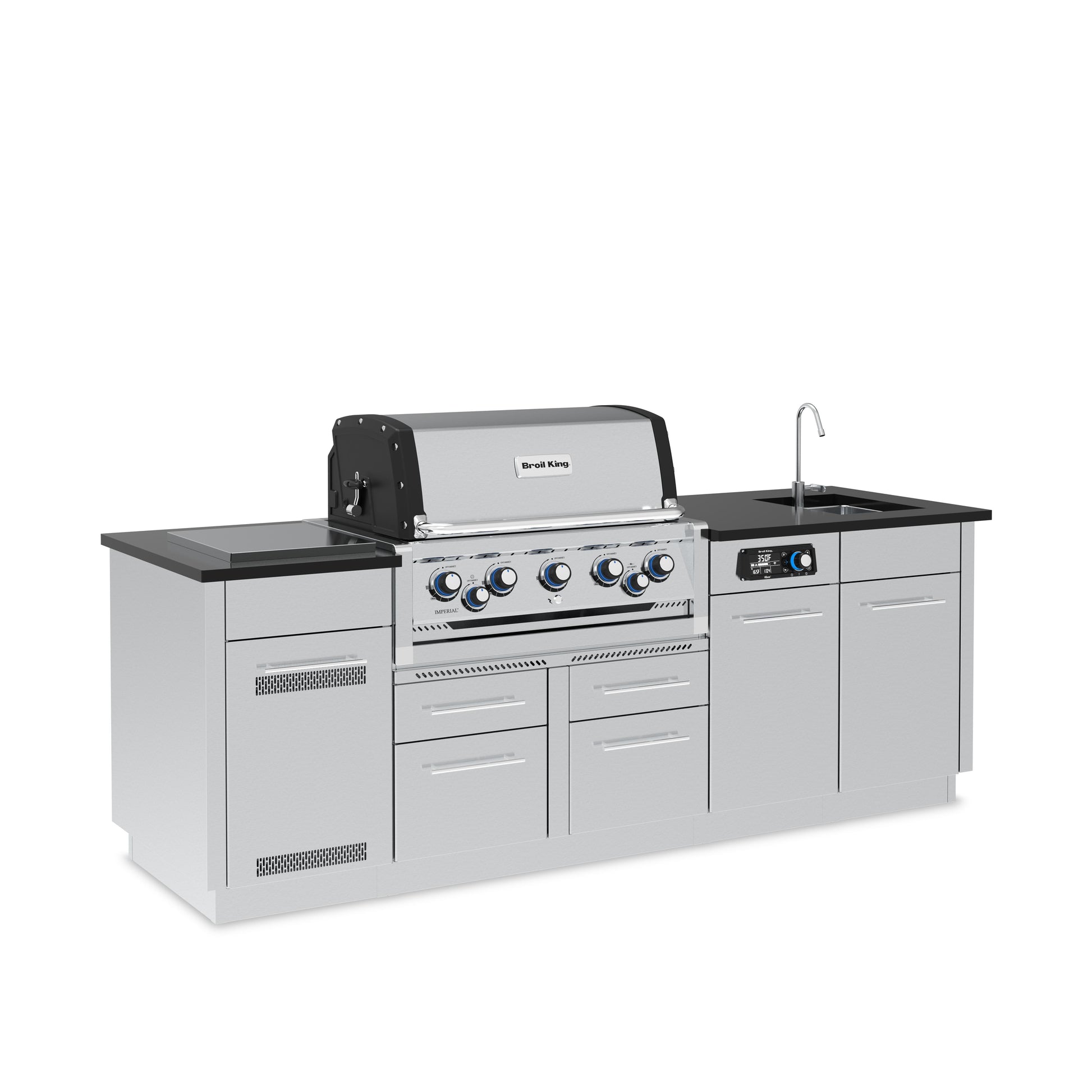 Broil King Imperial QS 590iE iQue Island Gas Grill 696844E IMAGE 2