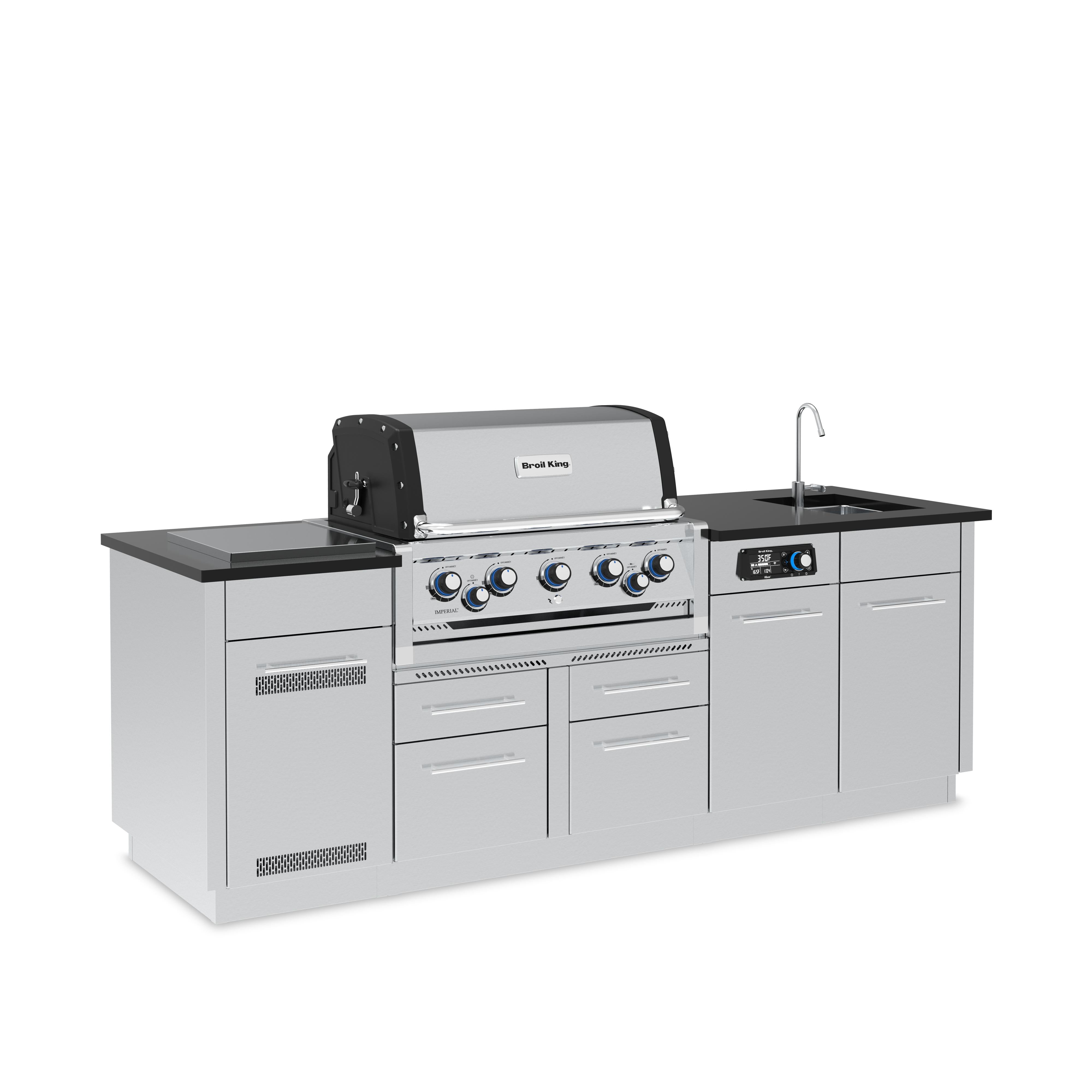 Broil King Imperial QS 590iE iQue Island Gas Grill 696844E IMAGE 2