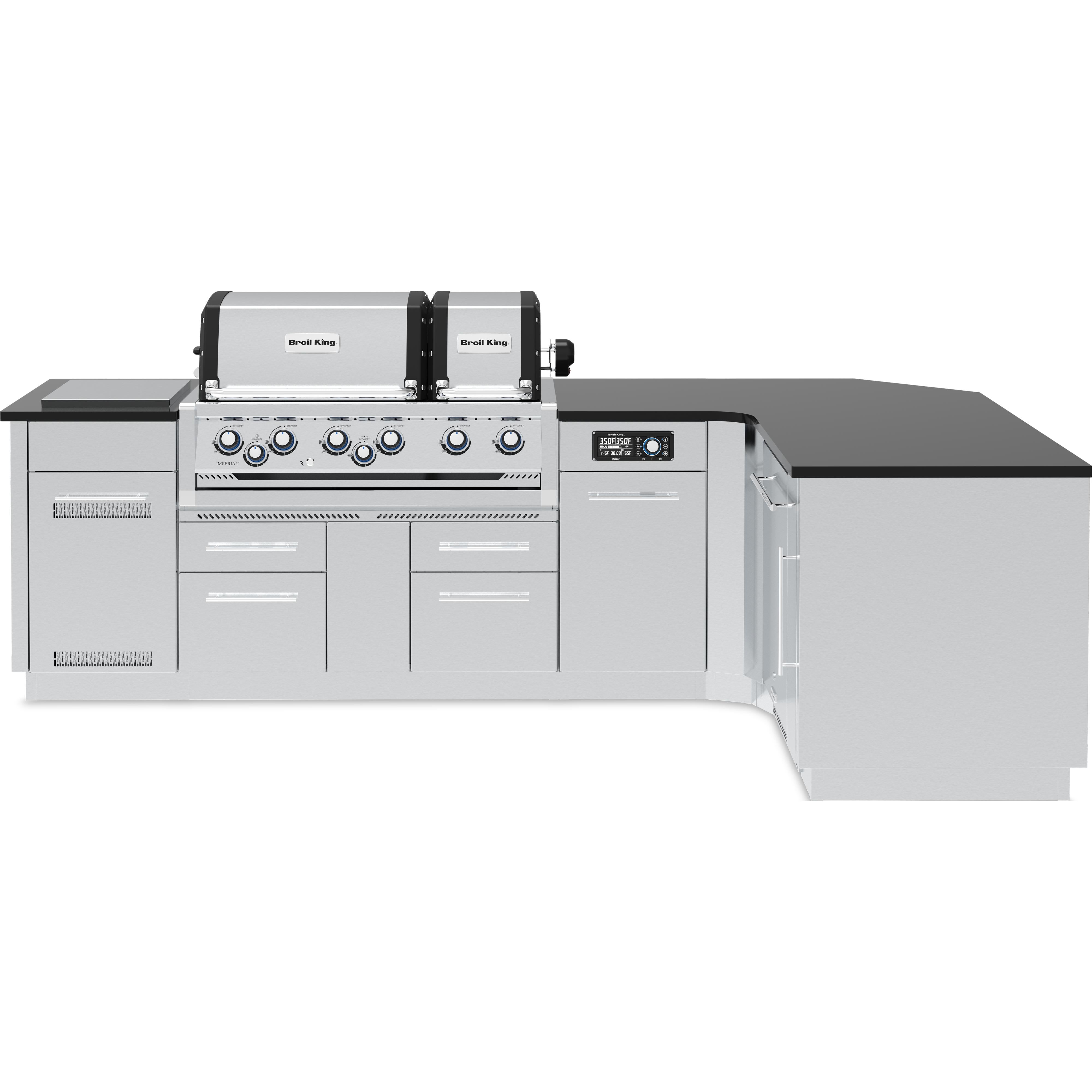Broil King Imperial QS 690iG iQue Island Gas Grill 697844G IMAGE 1