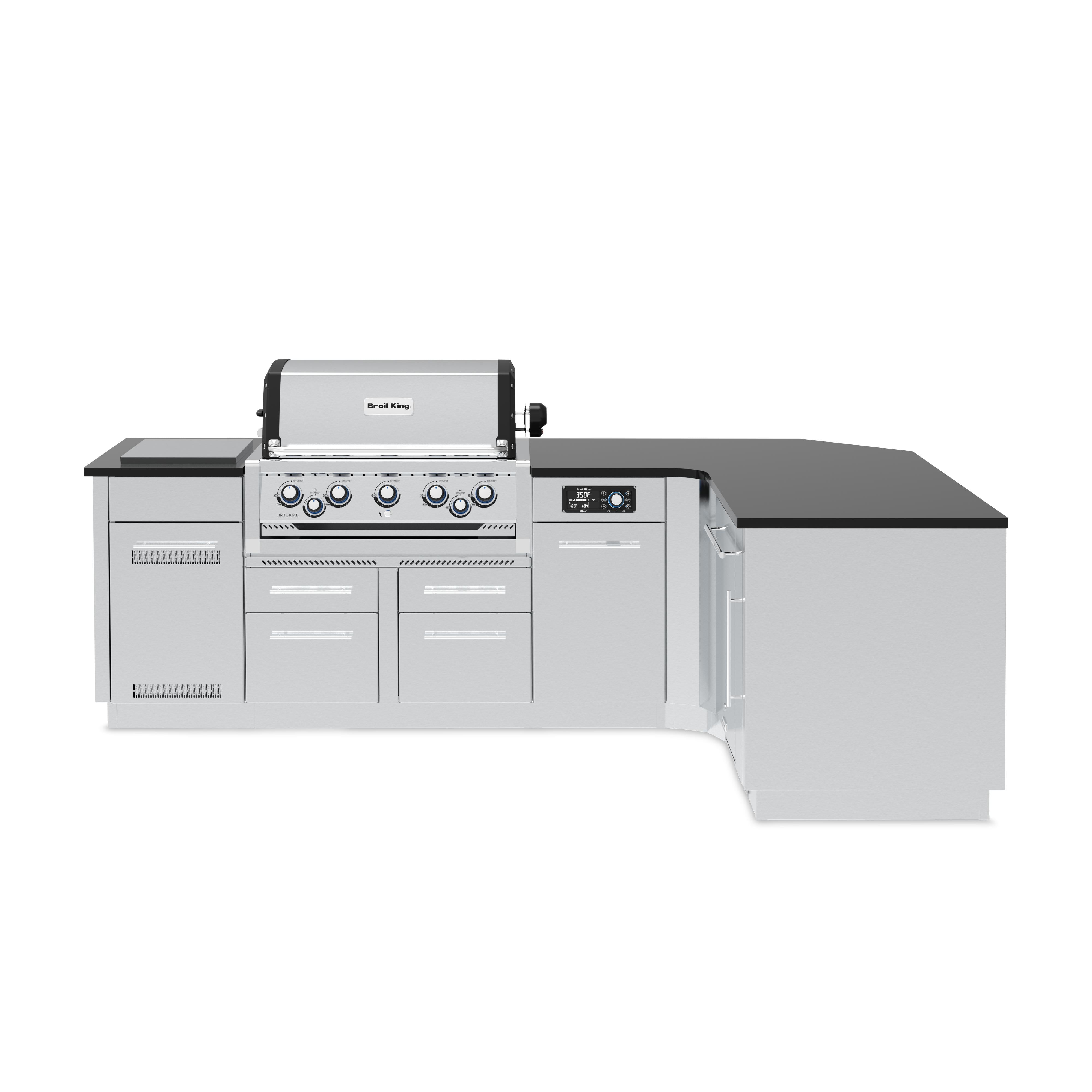 Broil King Imperial QS 590iG iQue Island Gas Grill 696844G IMAGE 3
