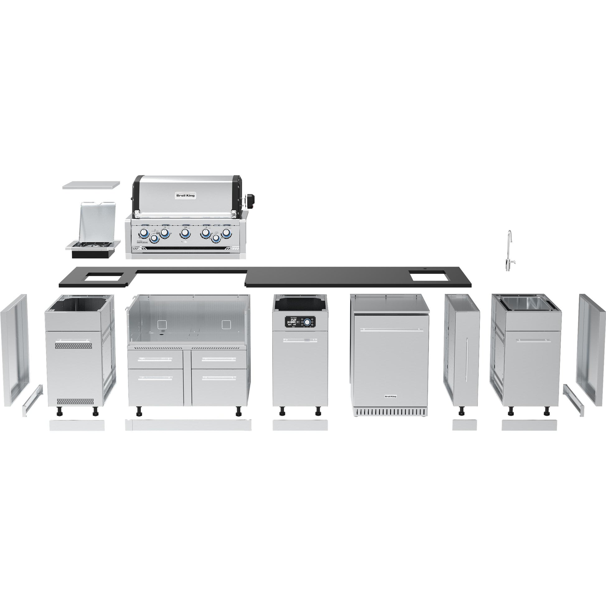 Broil King Imperial QS 590iH iQue Island Gas Grill 696844H IMAGE 2