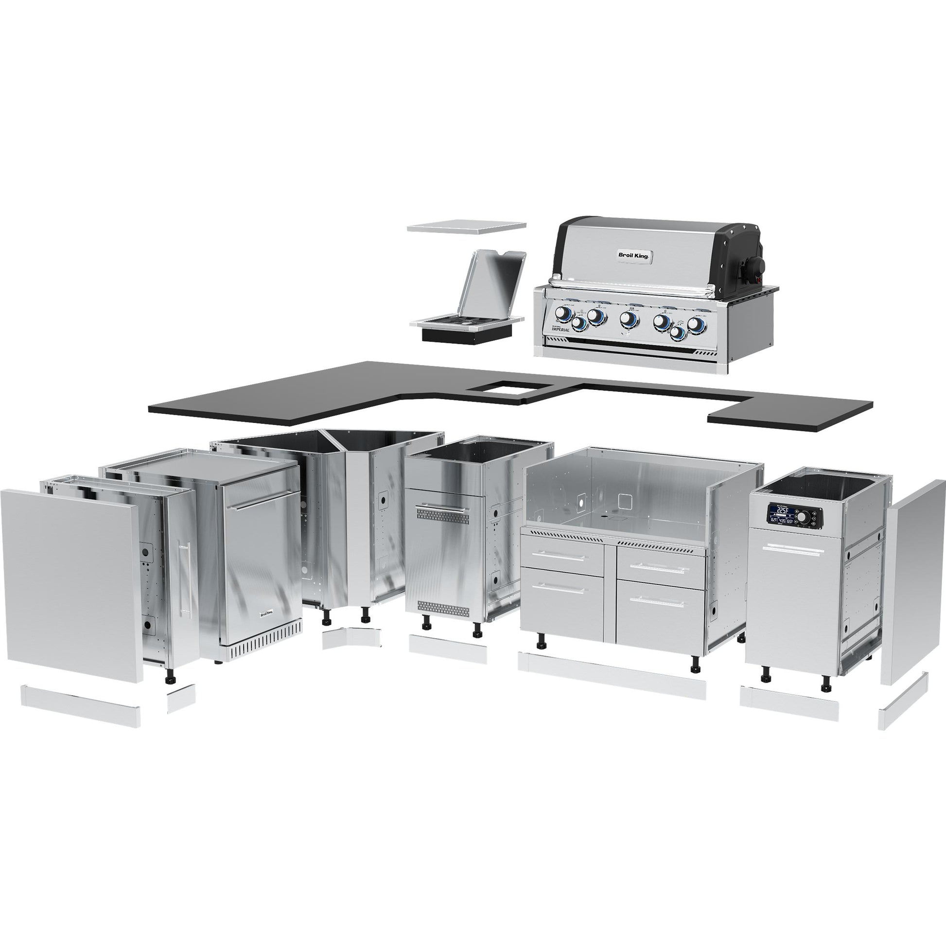 Broil King Imperial QS 590iJ iQue Island Gas Grill 696844J IMAGE 2