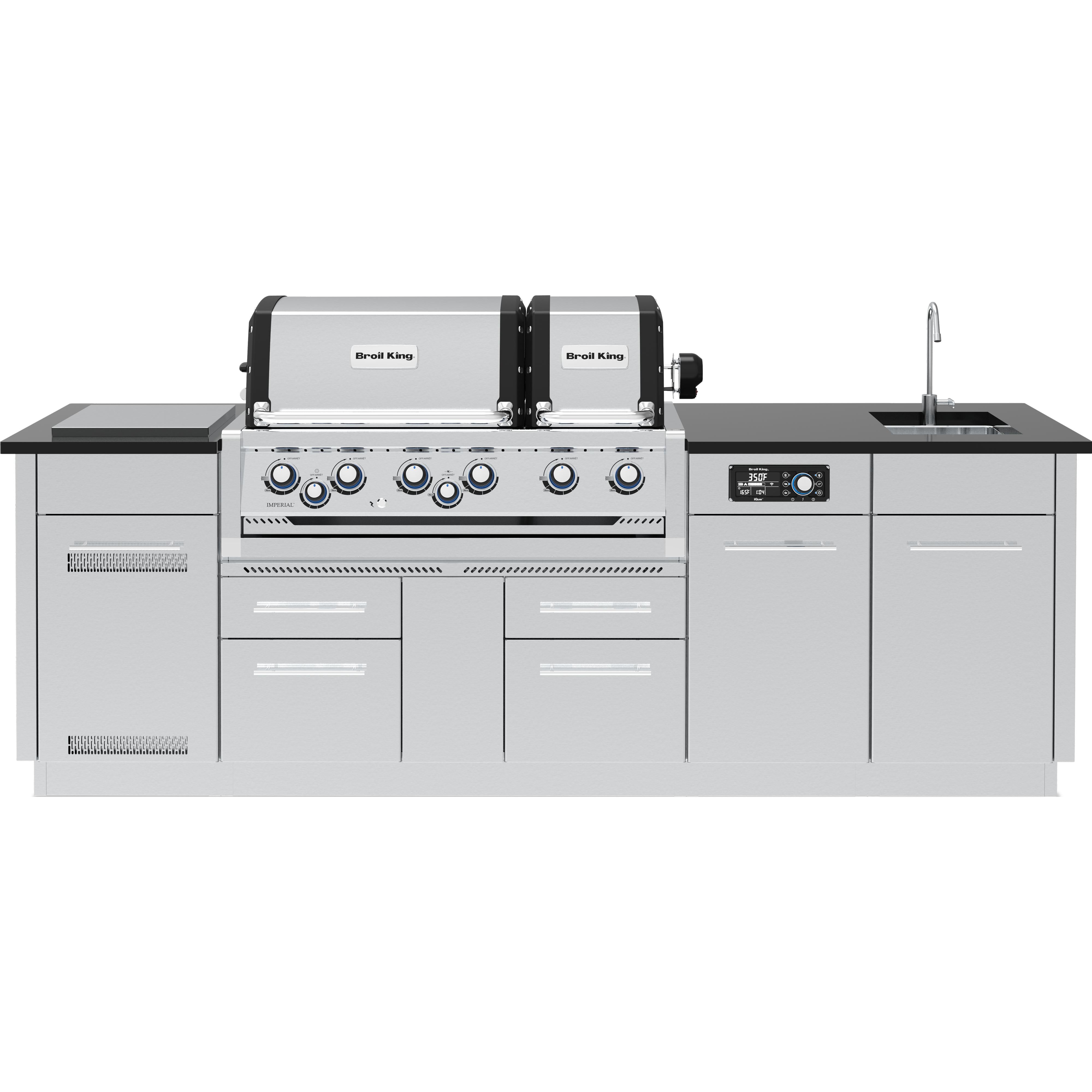 Broil King Imperial QS 690iE iQue Island Gas Grill 697844E IMAGE 1