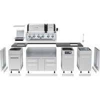Broil King Imperial QS 690iE iQue Island Gas Grill 697844E IMAGE 2