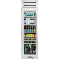 True Residential 24-inch Beverage Column with Glass Door TR-24BEV-L-SG-A IMAGE 1