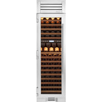 True Residential 24-inch Dual Zone Wine Column with Glass Door TR-24DZW-L-SG-A IMAGE 1
