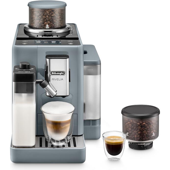 Delonghi Rivelia Automatic Espresso Machine - Pebble Grey EXAM44055G IMAGE 2