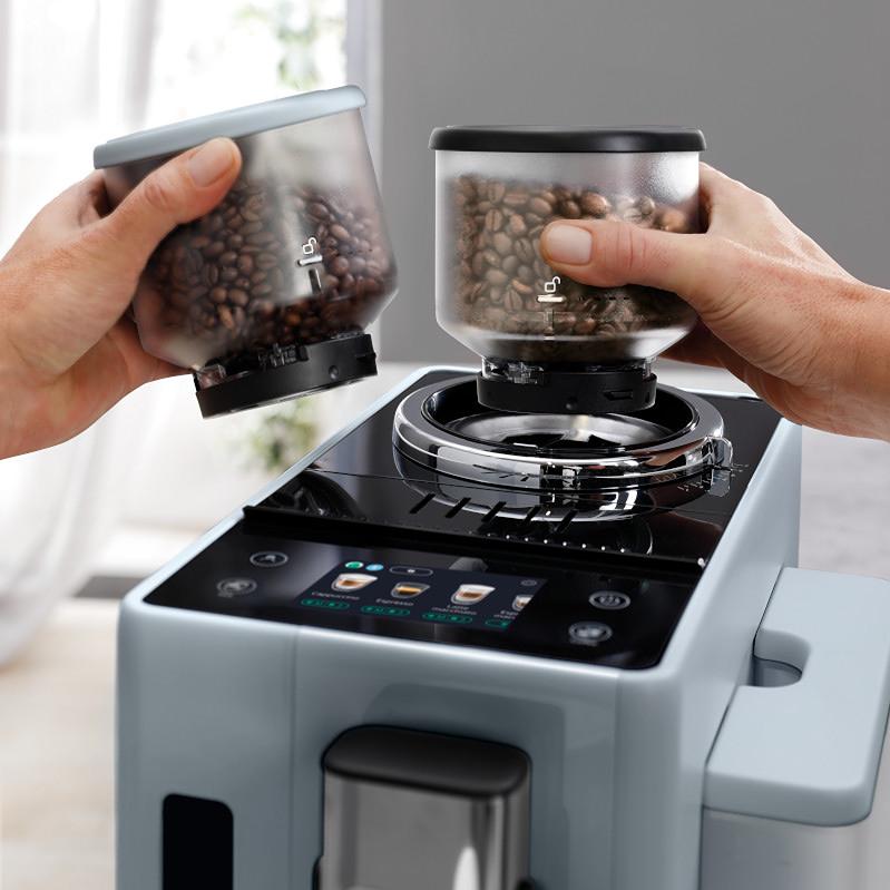 Delonghi Rivelia Automatic Espresso Machine - Pebble Grey EXAM44055G IMAGE 7