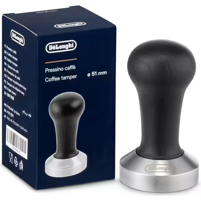 Delonghi Coffee Tamper - Black DLSC080 IMAGE 1