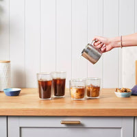 Delonghi Double Wall Glass Coffee Cups - 13.5 oz. DLSC318 IMAGE 2