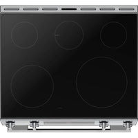 Bosch 30-inch Slide-in Electric Range with Convection Technology HEF1050MC IMAGE 10