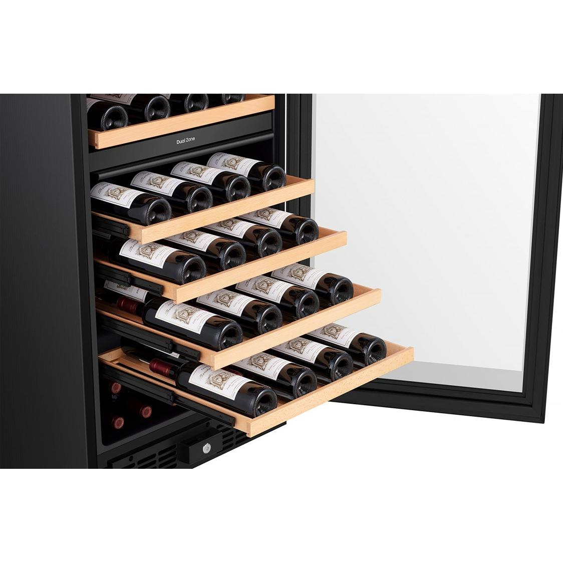 Hisense 76-Bottle Freestanding Wine Cooler with Dual Zone HWD076N3ASD IMAGE 9