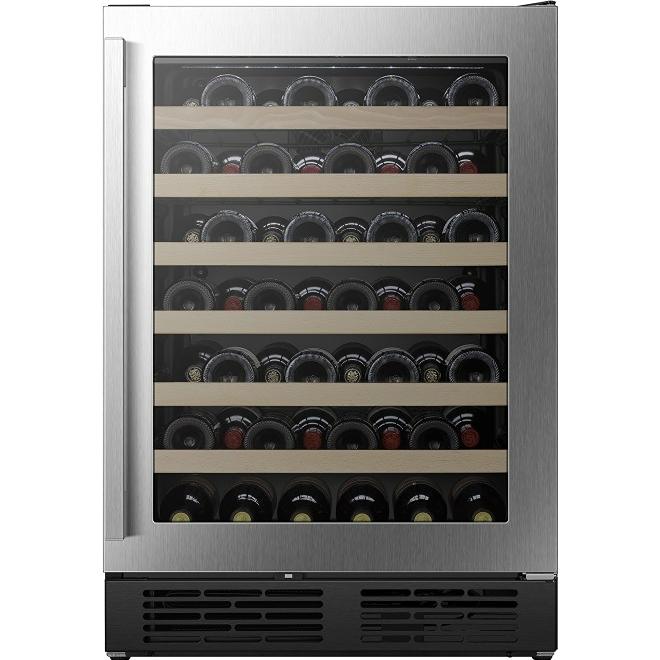 Hisense 54-Bottle Freestanding Wine Cooler with Reversible Door HWS054B1ASD IMAGE 1