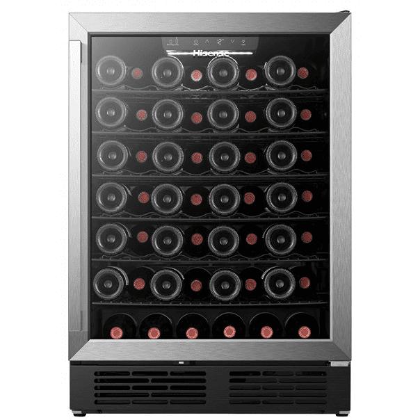 Hisense 5.4 cu. ft. 164-can/54-bottle Freestanding Hybrid Beverage Center/Wine Cooler with Reversible Door HWS054B1ASD IMAGE 1