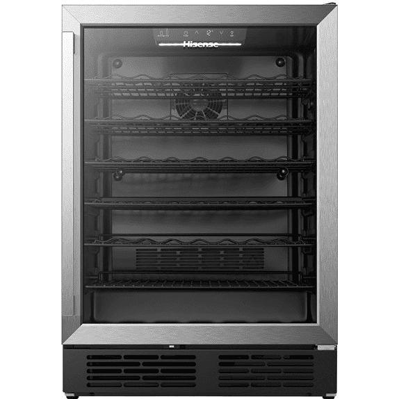 Hisense 5.4 cu. ft. 164-can/54-bottle Freestanding Hybrid Beverage Center/Wine Cooler with Reversible Door HWS054B1ASD IMAGE 3
