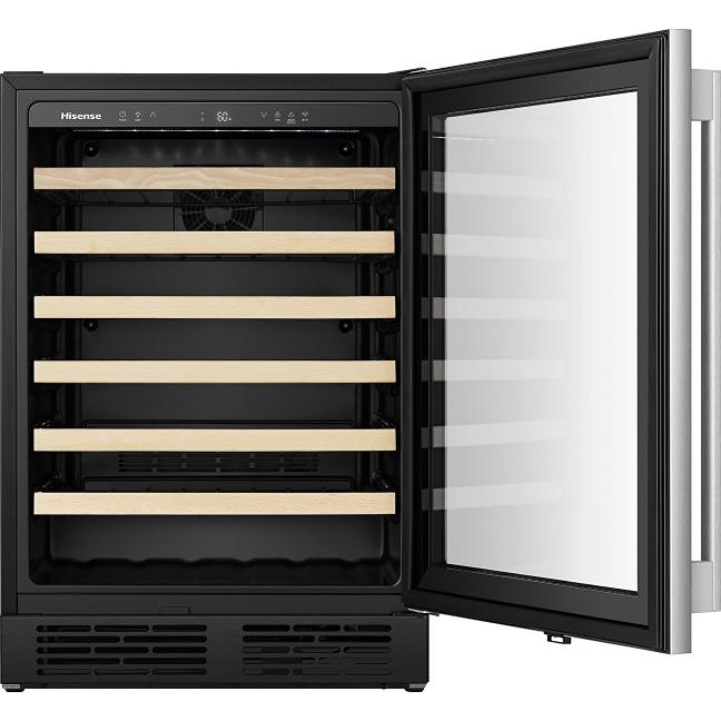 Hisense 54-Bottle Freestanding Wine Cooler with Reversible Door HWS054B1ASD IMAGE 5