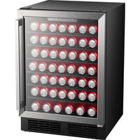 Hisense 5.4 cu. ft. 164-can/54-bottle Freestanding Hybrid Beverage Center/Wine Cooler with Reversible Door HWS054B1ASD IMAGE 5