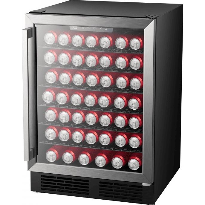 Hisense 5.4 cu. ft. 164-can/54-bottle Freestanding Hybrid Beverage Center/Wine Cooler with Reversible Door HWS054B1ASD IMAGE 5