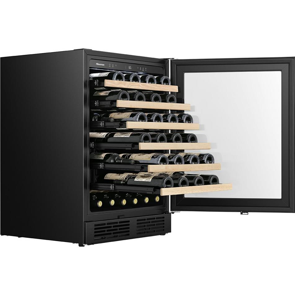 Hisense 54-Bottle Freestanding Wine Cooler with Reversible Door HWS054B1ASD IMAGE 8