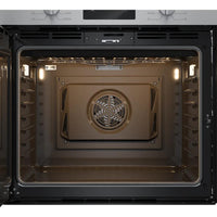 Bosch 30-inch, 4.6 cu. ft. Built-in Single Wall Oven with Convection Technology - Left SideOpening Door HBL5455LUC IMAGE 4