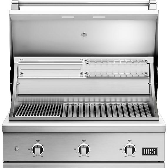 DCS 36-inch Series 9 Built-in Charcoal, Natural Gas Grill BE1-36C-N IMAGE 2