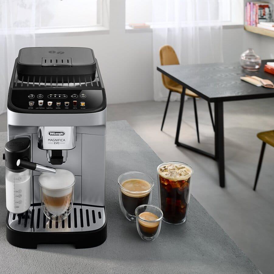 Delonghi Magnifica Evo Espresso Machine with Automatic Milk Frother ECAM29084SB IMAGE 5